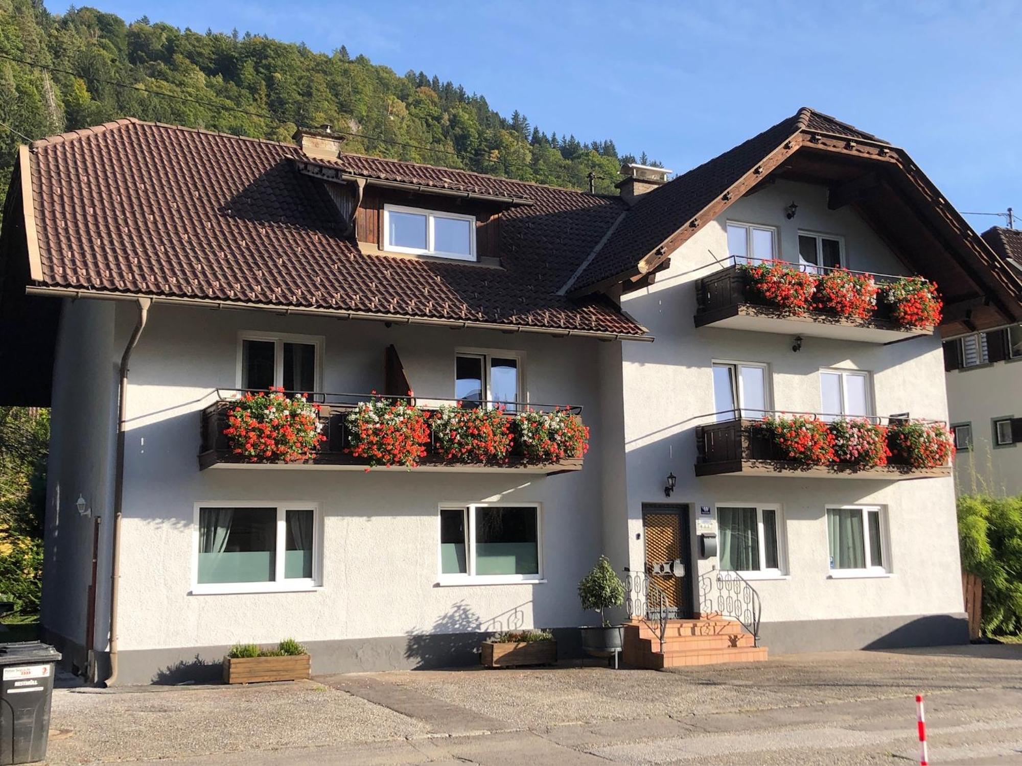 Appartement Brettljause Ferienhaus Fuenf Sinne Dobriach Exterior photo